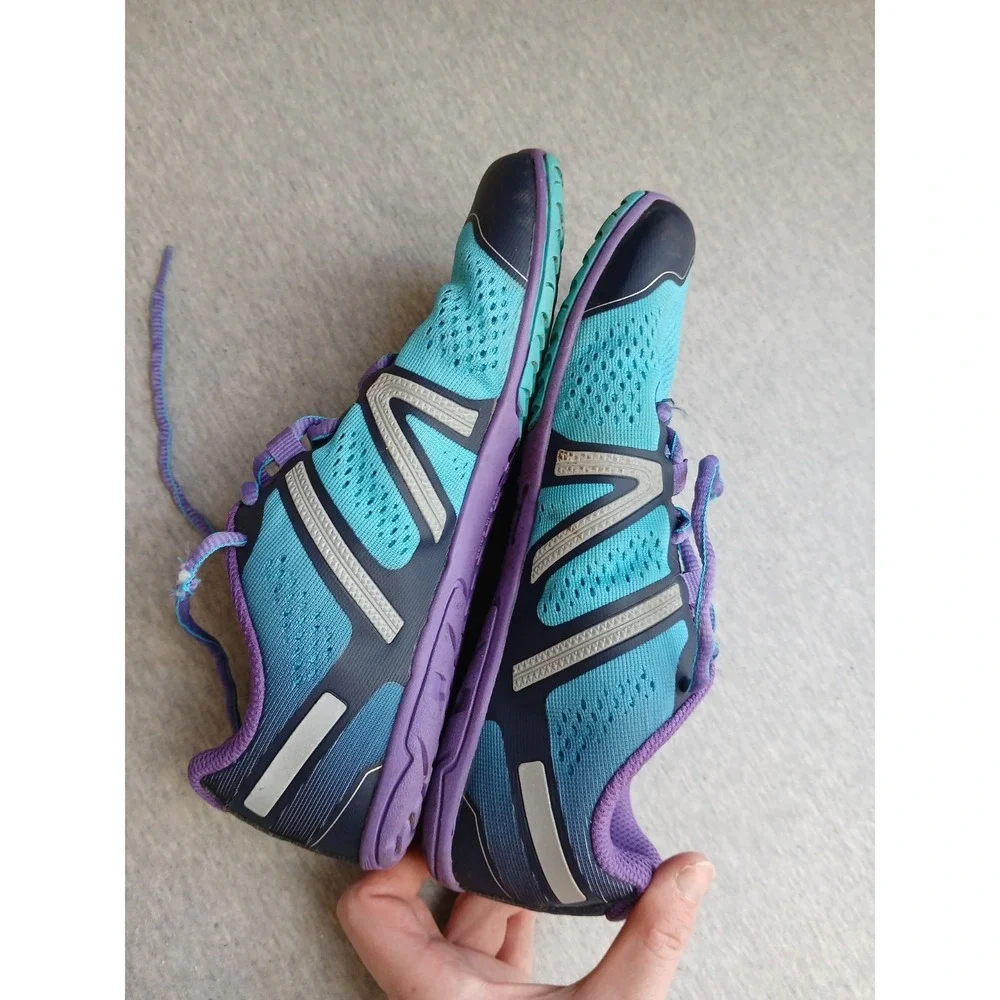 Xero Shoes Womens 8 Zero Drop Lace Up Comfort Casual Walking Blue Purple